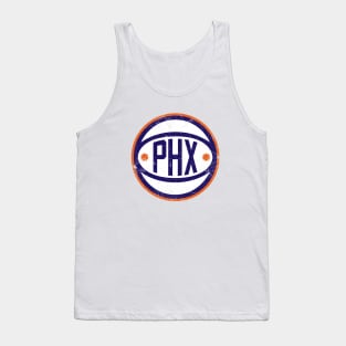 Phoenix Retro Ball - White Tank Top